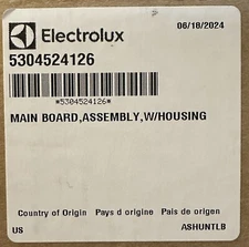 New 5304524126 Frigidaire Freezer Main Control Board OEM