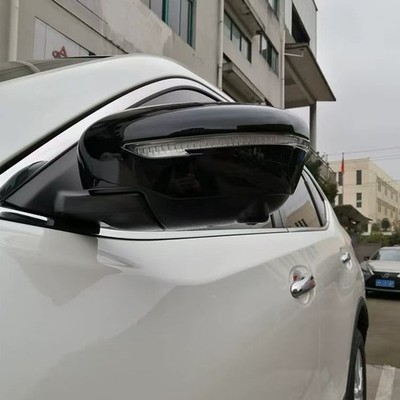 For Nissan X-Trail T32 2014-2020 Black Side Door Mirror Cover Panel Car Styling