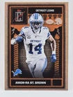 2025 Topps Signature Amon-Ra St. Brown Base (RAW)