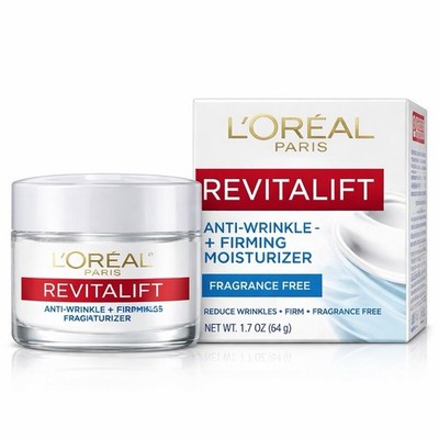 L'Oreal Paris Revitalift Anti-Wrinkle + Firming Moisturizer Fragrance Free NEW