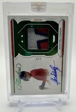 2023 Panini Flawless EMERALD #FSM-MY Masataka Yoshida /5 (RPA,SSP)🔥LETTER RPA🔥