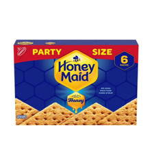 HONEY MAID Graham Crackers, Lunch Snacks, Party Size, 28.8 oz