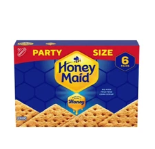 HONEY MAID Graham Crackers, Lunch Snacks, Party Size, 28.8 oz