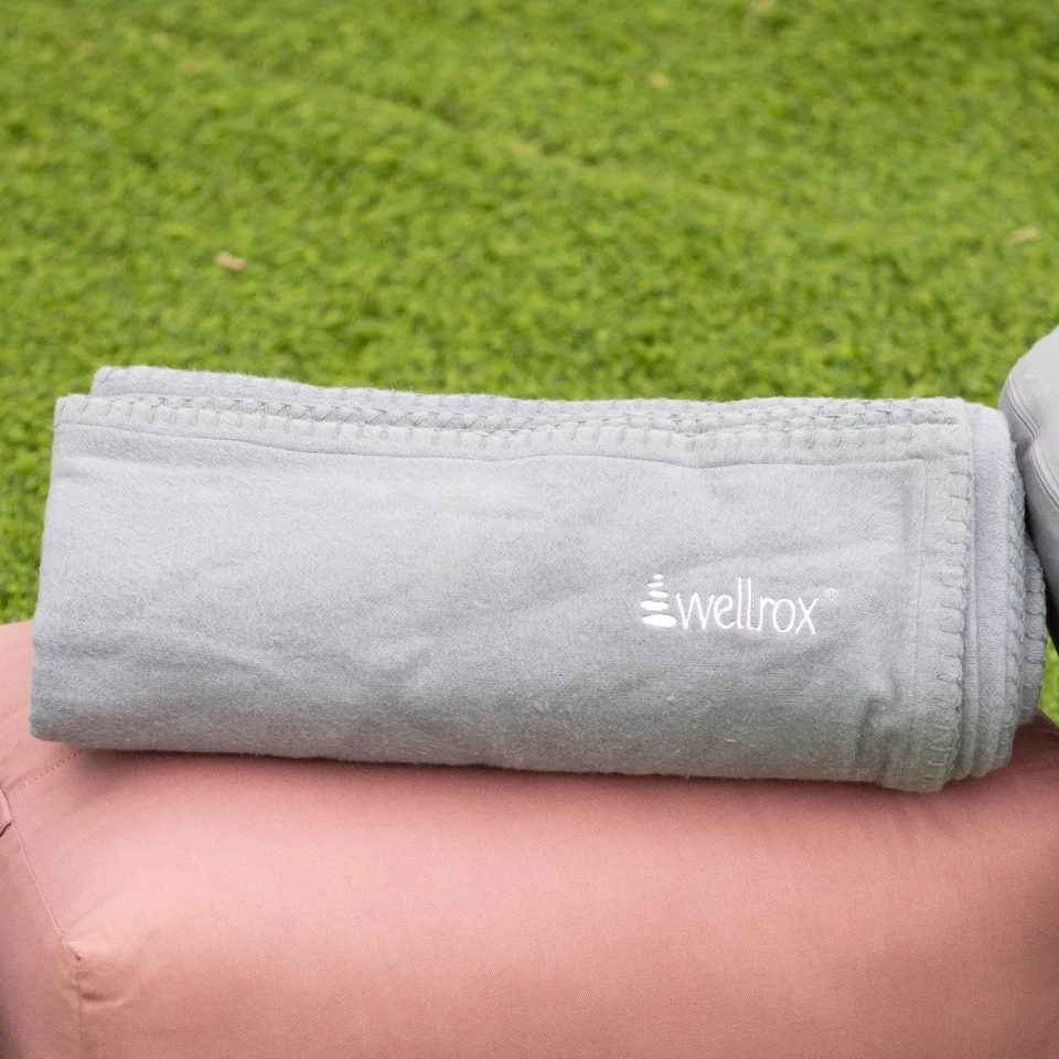 Manta de Yoga 100% Algodón Indio - Manta de Yoga para Yoga Restaurador Perfecto,... Foto 4 de 4