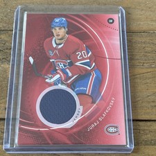 2025-26 Upper Deck SP Game Used Juraj Slafkovsky Red Jersey Canadiens #196
