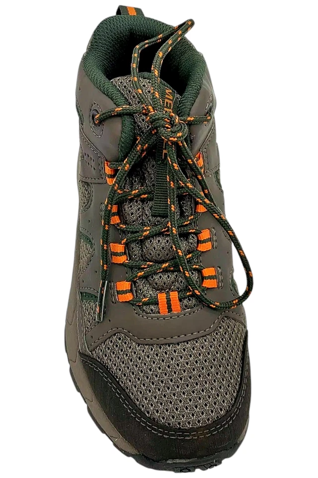 Merrell Toddler's Oakcreek Mid Lace Waterproof Hiking Boot Boulder - Image 2 of 3