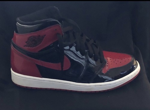 Air Jordan 1 Retro Alto OG Patente Criado Talla 9 Para Hombre (555088-063) SIN CAJA - Imagen 3 de 10
