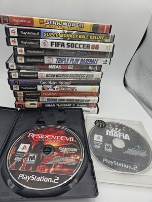 PS2 PlayStation 2 Game Lot 15 Games Resident Evil & More All Working