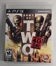 Army of Two: The 40th Day (Sony PlayStation 3, 2010) Tested PS3 Good Condition