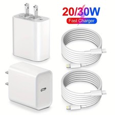 Original USB-C Wall Fast Charger Block 6ft Cable For iPhone 17 16 15 14 Pro Max