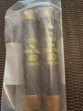 Lot of 2 CEFCO 10KOTS40 10K ONE TIME FUSE CLASS H 40AMP 600VAC