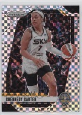 2024 Panini Prizm WNBA Checkerboard Prizm Chennedy Carter #66 13kb