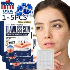1-5X Skin Tag Remover Patches Quick Effective Mole and Wart Pad Removal Sticker
