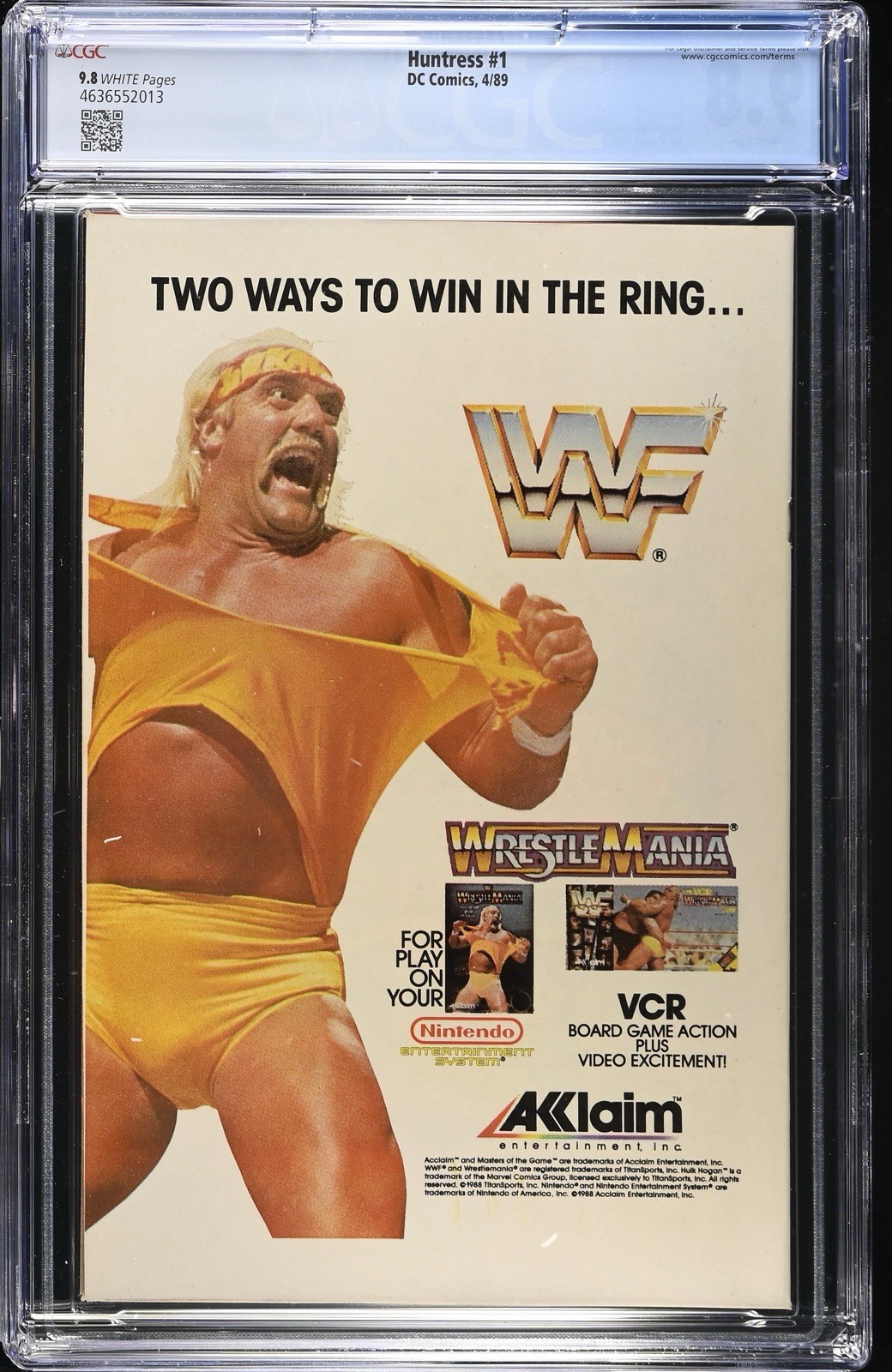 Huntress, The #1 CGC 9.8