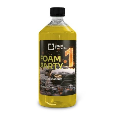 Reinigungsschaum 1 l Foam Party Snow Foam LIQUID ELEMENTS effektiv bei Schmutz