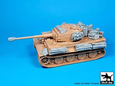 Black Dog 1/48 Stowage & Accessories for Tiger I German Tank (for Tamiya) T48071