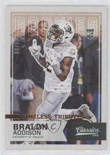 2016 Panini Classics Rookies Timeless Tributes Bronze 17/99 Bralon Addison i6j