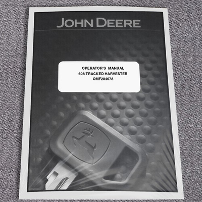 #ad John Deere 608 Tracked Harvester Owners Operators Manual OMF284678 $87.28