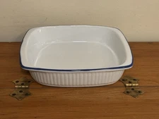 BIA Blanc De Table Rectangle Serving Dish 9”