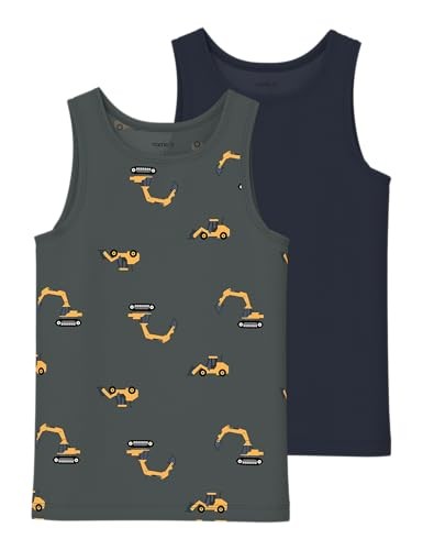 Jungen Tanktop 2Er Pack Name IT Excavator Noos, Urban Chic, GrößE 104-image