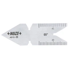INSIZE 4810-55 Center Gauge,Grad In 14, 20, 24, 32 463N72