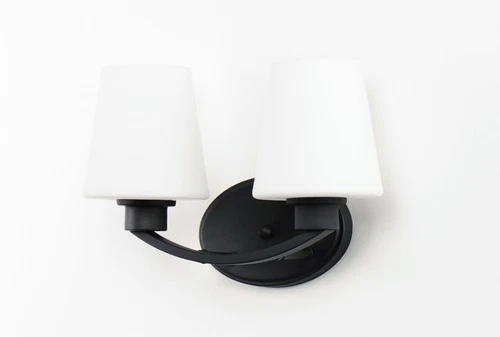 Maxim 11832SW Shelter 2 Light 13"W Bathroom Vanity Light - Picture 11 of 12