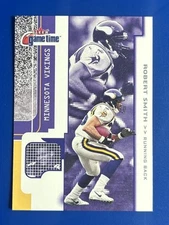 2001 Fleer Game Time Football Robert Smith Minnesota Vikings #108