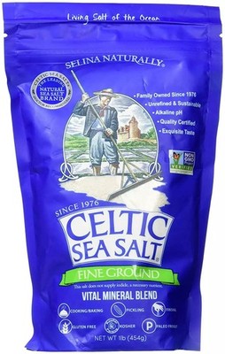 Celtic Sea Salt Fine Ground 1 lb Resealable Bag | eBay