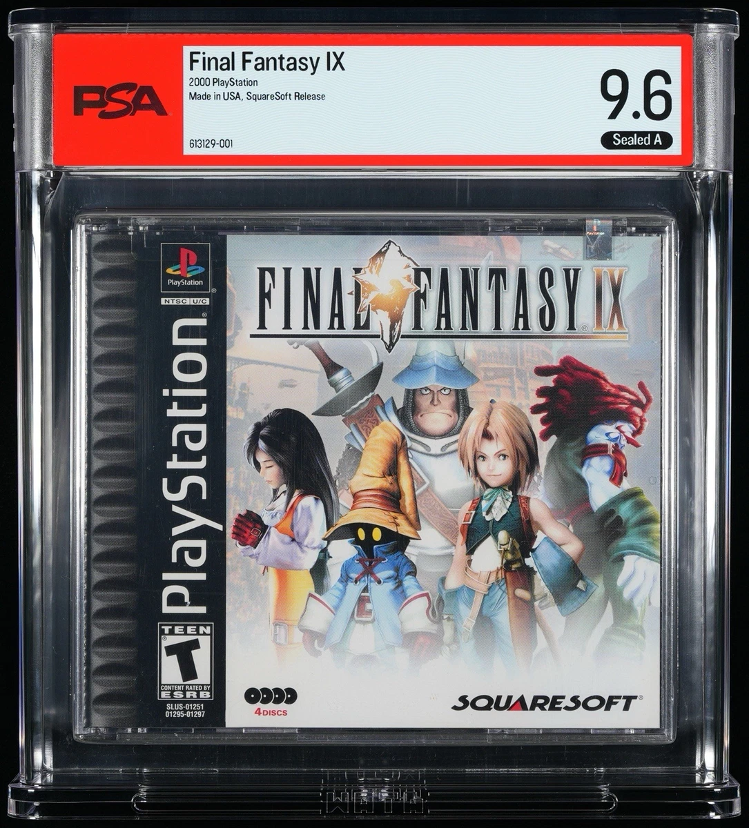 Final Fantasy IX (9) Sur PS1 & PS2 – Jeu Complet, Bon état (PEGI 3)