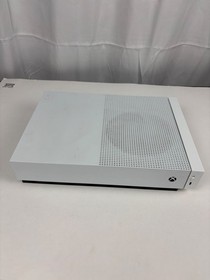 Microsoft Xbox One S 1TB All-Digital Edition Console - White - w/ Cords - READ