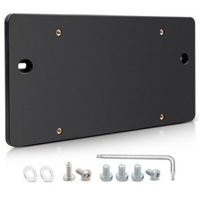 Rear License Plate Mount Tag Bracket for Audi Quattro A4 S4 13-25 A8 S8 11-25