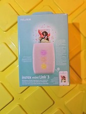 Fujifilm Instax Mini Link 3 Smartphone Printer Rose Pink