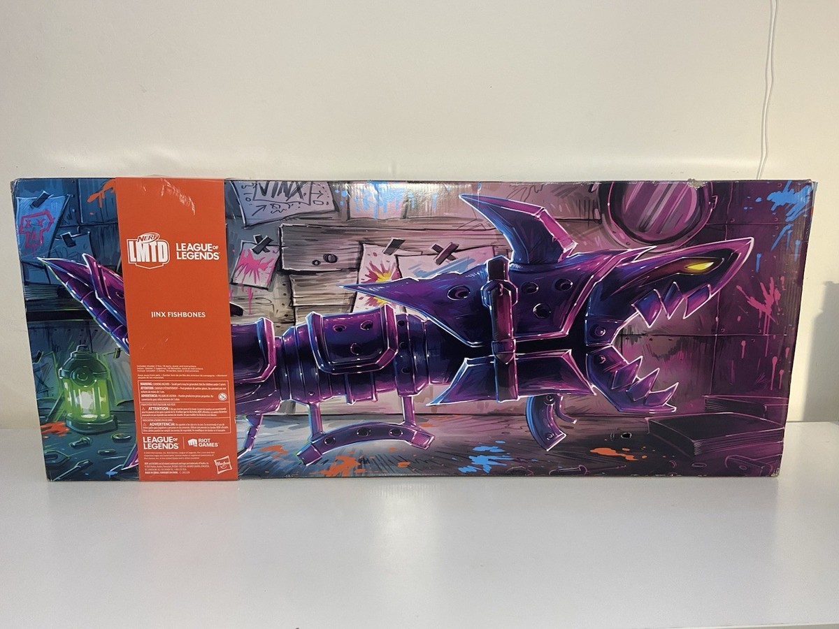 Nerf LMTD League of Legends Jinx Fishbones Blaster / ARCANE