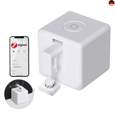 MOES ZigBee Fingerbot Plus Smart Switch Toggle-Smart Button Pusher Upgrade mit