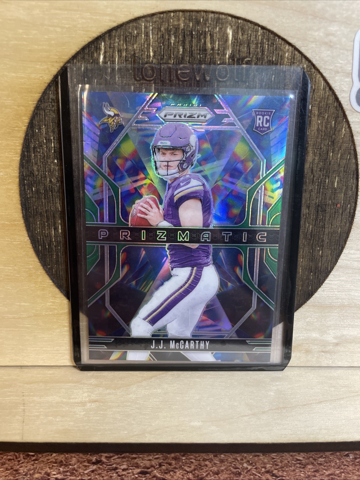 2024 Panini Prizm Rookie Prizmatic Silver Prizm #8 JJ McCarthy RC