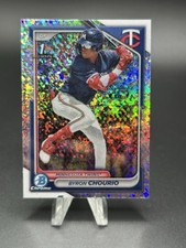 2024 Bowman Chrome Prospects Speckle Refractor #BCP129 Byron Chourio Twins