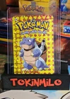Blastoise #9 - Vintage Vending Machine Prism Sticker 2000 - Pokemon Card