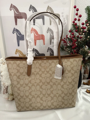 Coach Borsa donna tote 5696 IMNLJ CITY TOTE