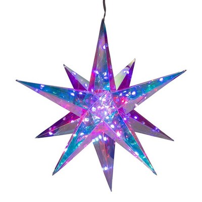 Prism 40-Light RGB LED Holographic Starburst 13.25''
