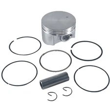 Flat Top Piston And Rings 70mm Fit Predator 212cc 6.5hp 0.550 Engine Parts