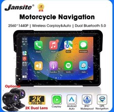 Navigatore Monitor Moto CarPlay Android Auto GPS Wireless Touch 5/7 Pollici Ipx7 - Miniatura 1