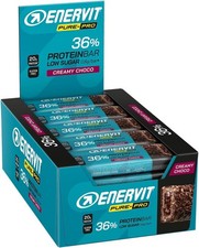 Enervit Pure Pro 25x 55g Barrette Proteiche Protein Bar 36% Brownie Creamy Choco