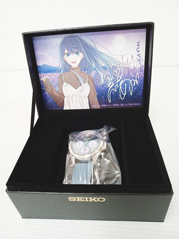 Seiko × Oshi no Ko Akane Kurokawa Collaboration Watch Unused Limited Japan