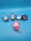 Vintage Pokemon Toy Lot Marill Spinners Sealed + Jigglypuff Squishy + Figure
