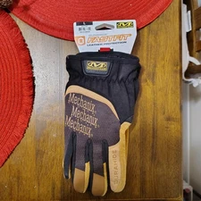 Mechanix Wear Durahide Leather FastFit Work Gloves Black Size Large L 911747