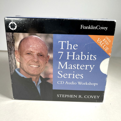 The 7 Habits Mastery Series CD Audio Workshops 4 Box Sets Covey *SEALED*