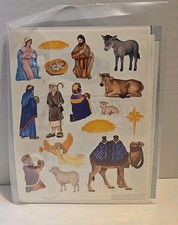 Creative Memories Christmas Stickers. Silent Night.