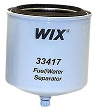  Filters - 33417 Heavy Duty Spin On Fuel Water Separator, Pack of 1 