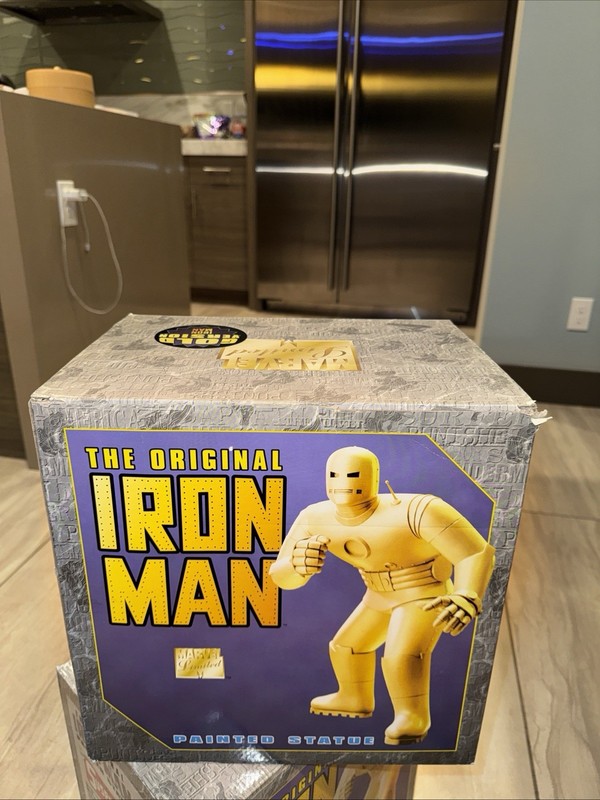 New Original Iron Man Marvel Statue Gold Version Bowen 1315/2000