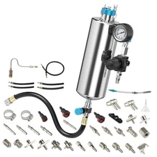 Fuel Injector Cleaner Machine Set With 21Pcs - Automotive 1000ML 150PSI Fuel 